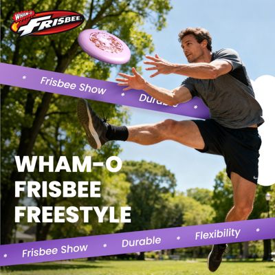 Frisbee Freestyle 160g Flying Disc, for Outdoor Fun - 2 Pack