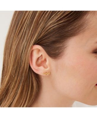 Star Cluster Stud Earring Sterling Silver