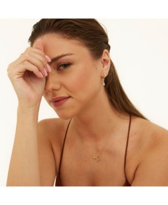 Sterling Silver Saturn Necklace