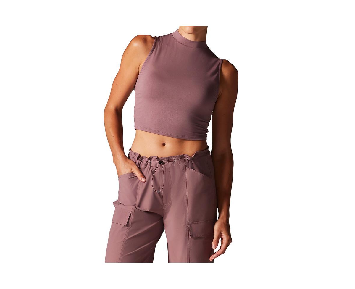 Women's Mock Neck Tank - Paradise