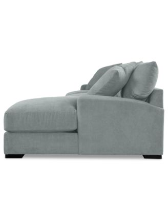 Rhyder 2-Pc. Fabric Chaise Sectional, Exclusively at Macy's