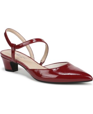 Women's Minimalist Slingback Kitten Heel Pumps