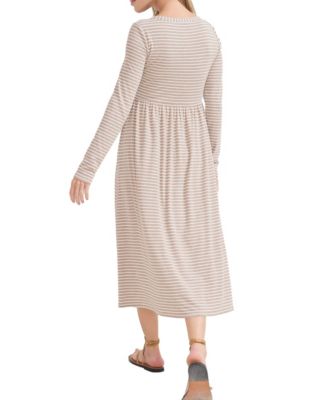 Maternity The Softest Rib Nursing Friendly Dress