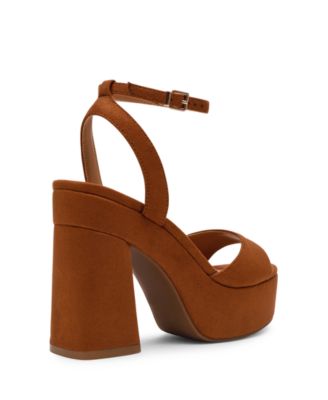 Women's Wizzard Two-Piece Platform Block Heel Dress Sandals