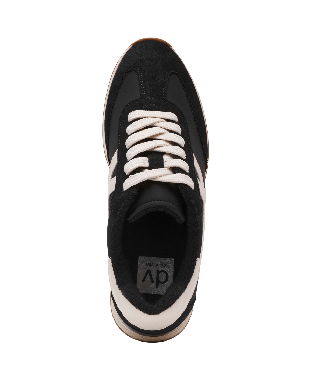 Dv Dolce Vita Women's Joque Sporty Retro Lace-up Sneakers In Black