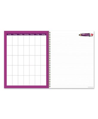 Large Undated Pencils Teacher & Homeschool Lesson Planner