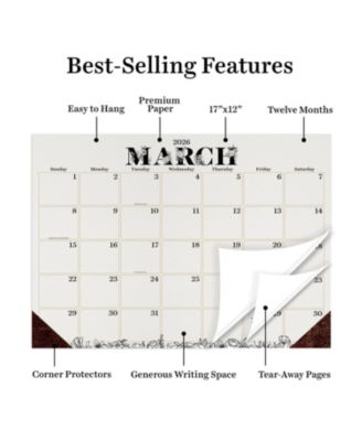 2026 Susan Branch Large Desk Pad Monthly Blotter Calendar