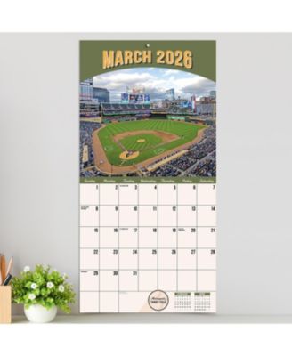 2026 Ballparks Wall Calendar