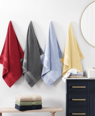 Modern American Solid Cotton Washcloth, 13" x 13"