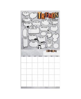 My Year Book Undated Memory 12"x12" Wall Calendar