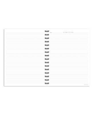 Business Black 7.5"x9" Spiral Lined Journal