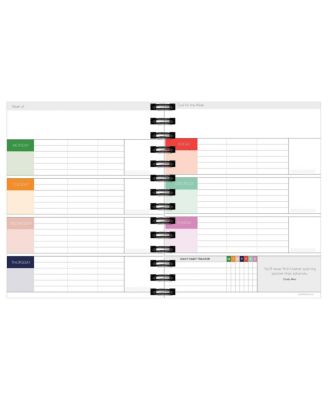 Weekly Monthly Luxe Planner