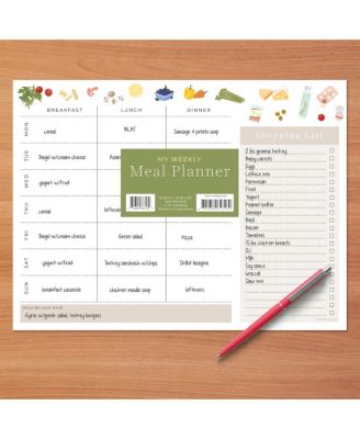 Everyday Essentials Meals & Grocery Planning Pad