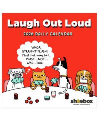 2026 Shoebox Daily Desktop Calendar