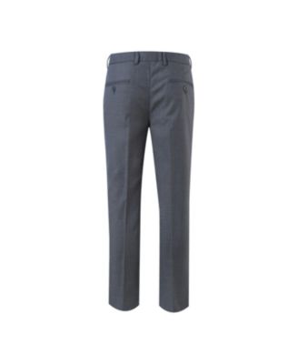 Big Boys Grey Slim Fit Dress Pants