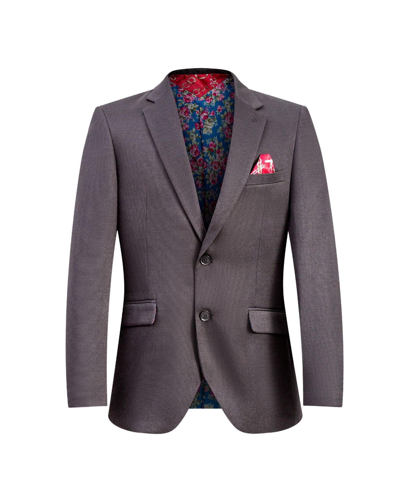 Пиджак Elie Balleh Black Slim Fit Classic Blazer для мальчиков, цвет: Чёрный — фото 1