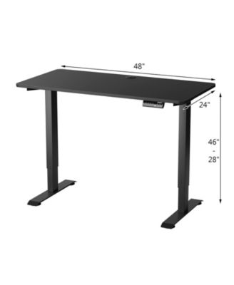 Electric Height Adjustable Standing Desk with Memory Controller