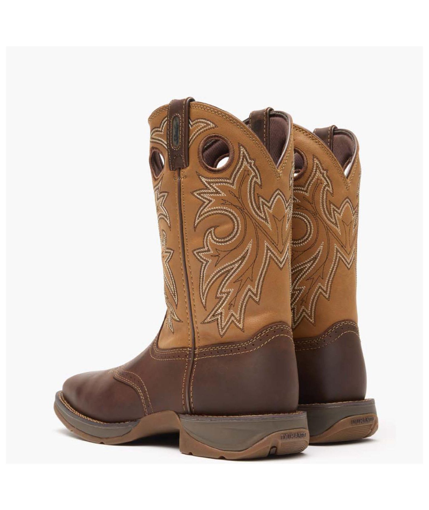 Мужские ботинки Durango Rebel by Saddle Up Western Boot, цвет: Коричневый / Светло-коричневый — фото 4