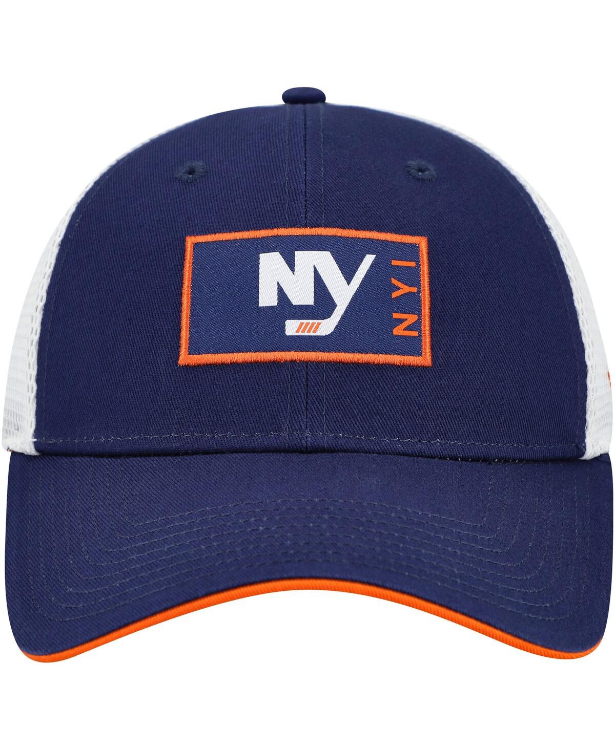 Fanatics Men's Royal New York Islanders Authentic Pro Rink Trucker Adjustable Hat