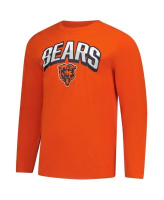Men's Orange Chicago Bears Long Sleeve T-Shirt