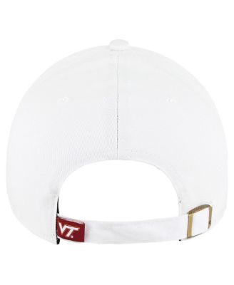 Women's White Virginia Tech Hokies Pensacola Clean Up Adjustable Hat