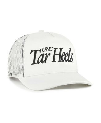 Men's and Women's&nbsp;Cream North Carolina Tar Heels Foundation Script Adjustable Trucker Hat