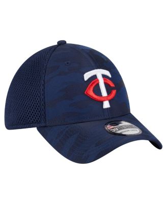 Men's Navy Minnesota Twins Subtle Camo 39THIRTY Flex Hat