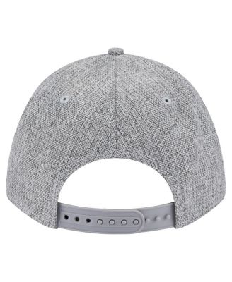 Men's Gray Houston Astros Cotton Weave M-Crown A-Frame 9FORTY Adjustable Hat