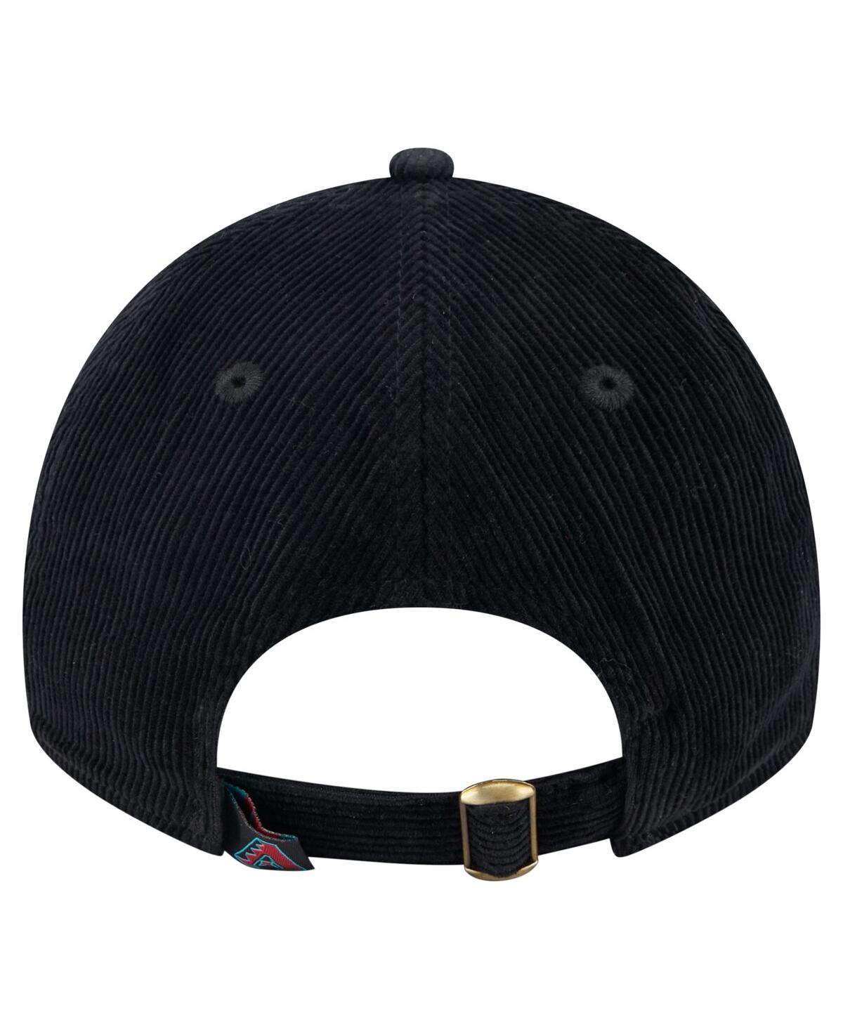 New Era Women's Black Arizona Diamondbacks Corduroy 9twenty Adjustable Hat