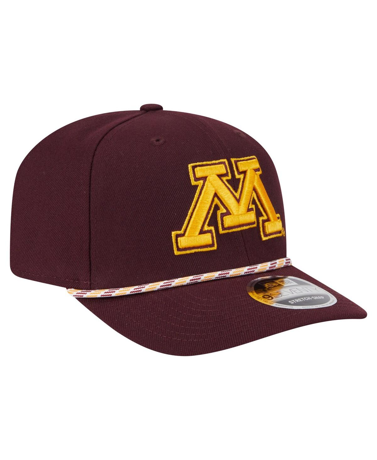 New Era Men's Maroon Minnesota Golden Gophers Game Day Multi-rope 9seventy Stretch Snap Hat