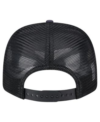 Men's Navy/Black Indianapolis Colts Adventure Drinks Pattern 9SEVENTY Stretch Snap Hat