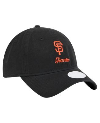 Women's Black San Francisco Giants Preppy Team 9TWENTY Adjustable Hat