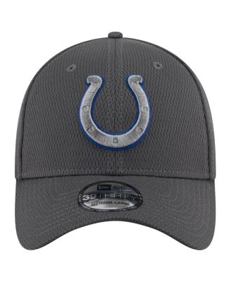 Men's Graphite Indianapolis Colts Main 39THIRTY Flex Hat