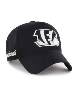 '47 Brand - Men's Black Cincinnati Bengals Foundation Offside Adjustable Hat