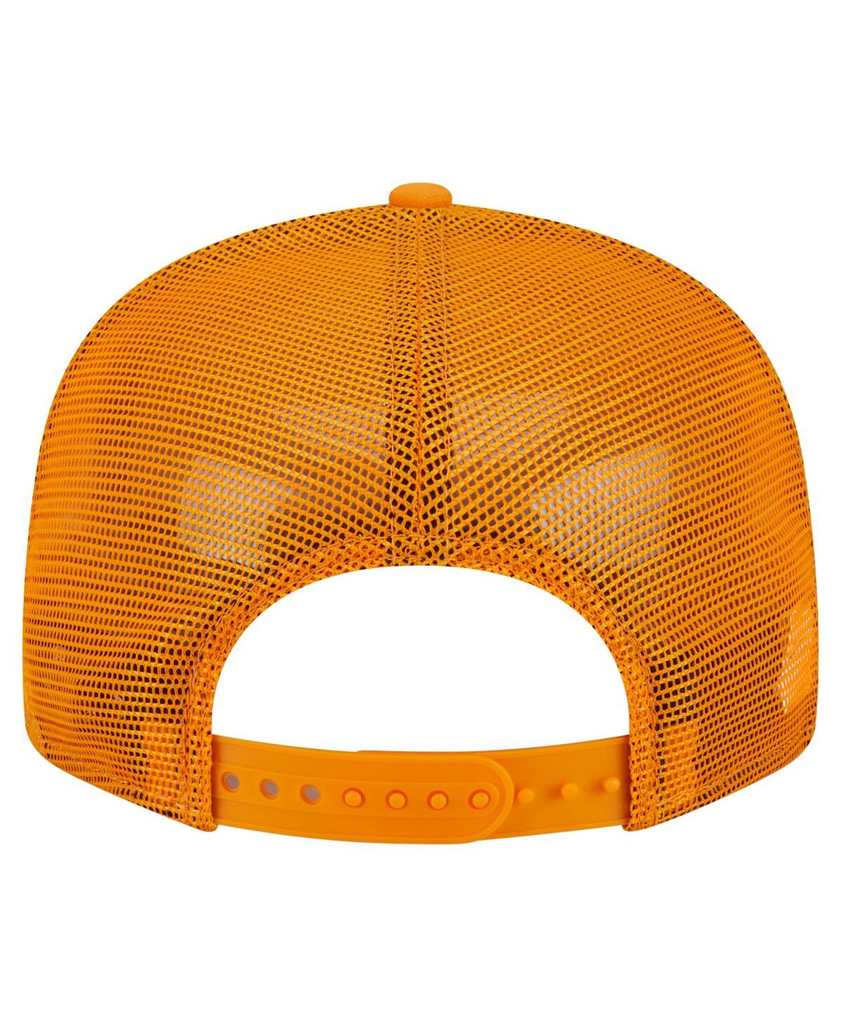 New Era Men's Tennessee Orange Tennessee Volunteers Split Panel 9fifty Snapback Trucker Hat