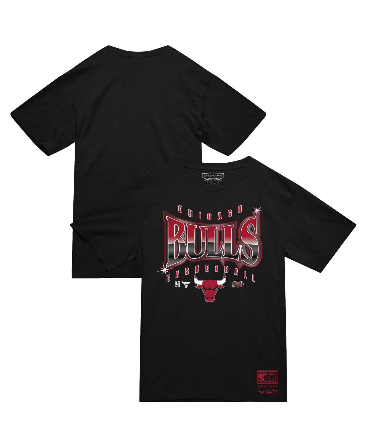 Men's Black Chicago Bulls Worldwide Collection Glow Up T-Shirt - Black