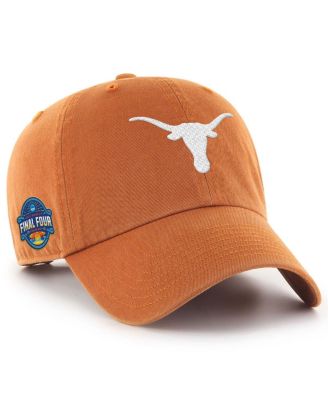 '47 Brand - Men's Texas Orange Texas Longhorns 2025 NCAA Women's Basketball Tournament March Madness Final Four Clean Up Adjustable Hat