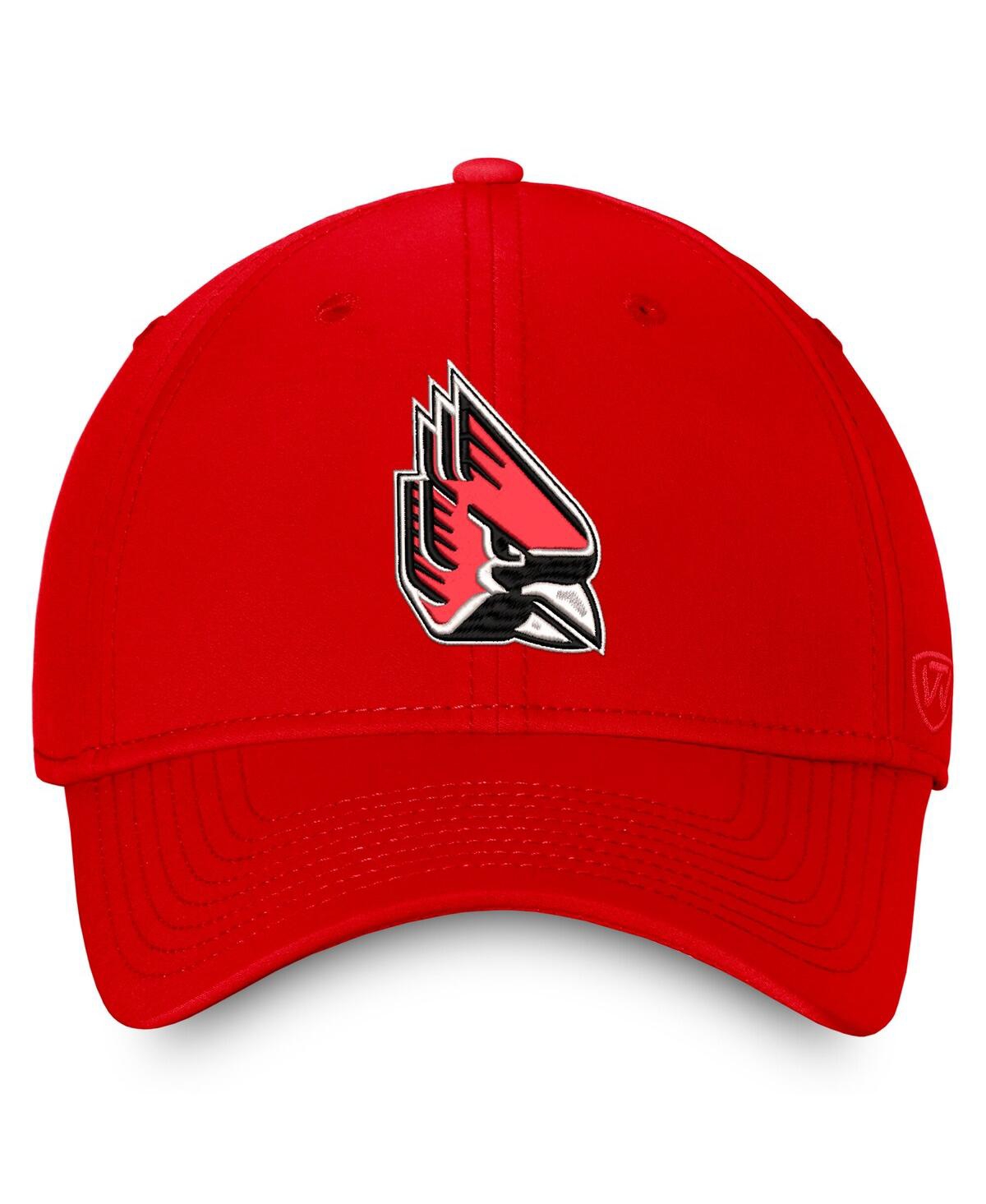 Top Of The World Men's Cardinal Ball State Cardinals Reflex Performance Flex Hat