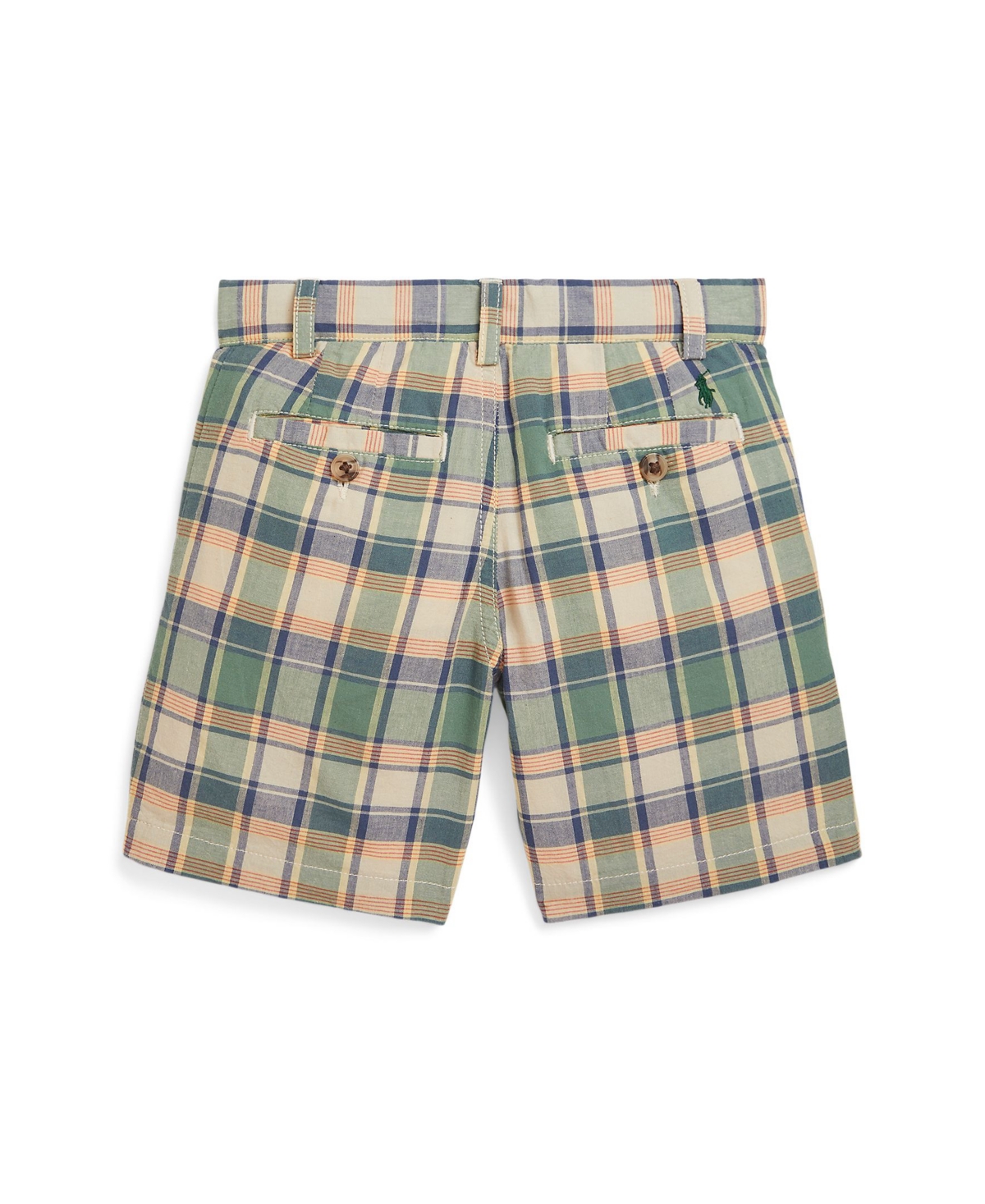 Polo Ralph Lauren Toddler And Little Boys Bedford Madras Shorts