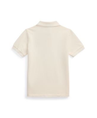 Toddler and Little Boys Polo Bear Mesh Polo Shirt