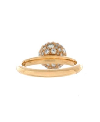 8mm HardWear Ball Ring 18K Rose Gold and Diamonds