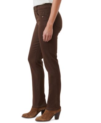 Petite "Ab"solution Straight-Leg Jeans 