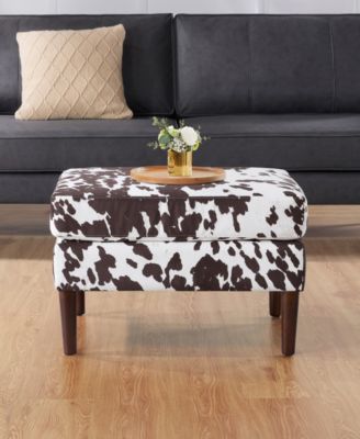 20.25" Designs4Comfort Marlow Mid Century Ottoman