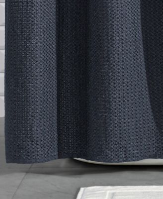 Modern Waffle Shower Curtain, 72" x 72"