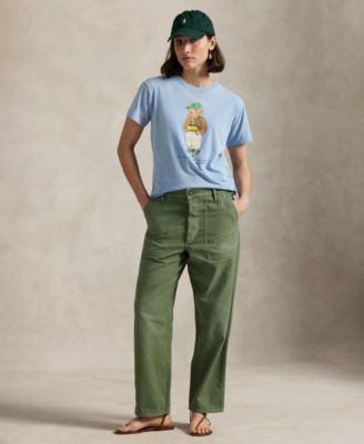 Women's Polo Bear Cotton Jersey Tee