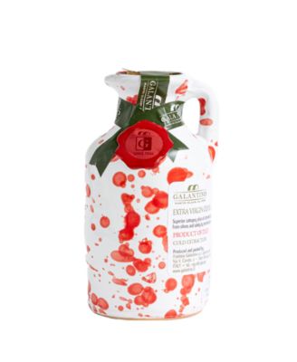 Zia Pia - Frantoio Galantino Fantasia Extra Virgin Olive Oil Ceramic - Red 100ml