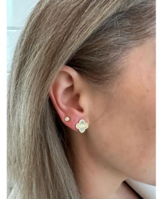 Clover Stud Earring Set