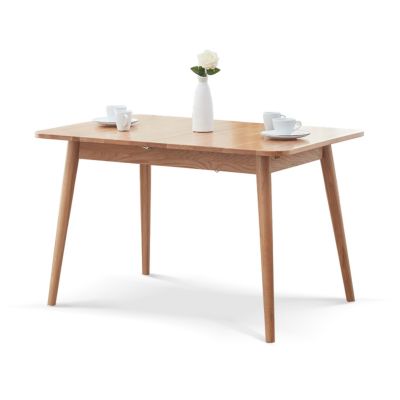 Streamdale Solid Oak Round Dining Table for 6-8 People