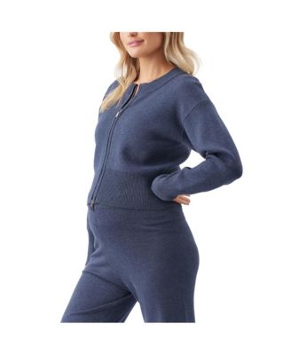 Delta Zip Through Knit