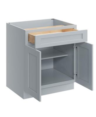 W30" X H34.5" X D24" Kitchen Cabinet Base Cabinet